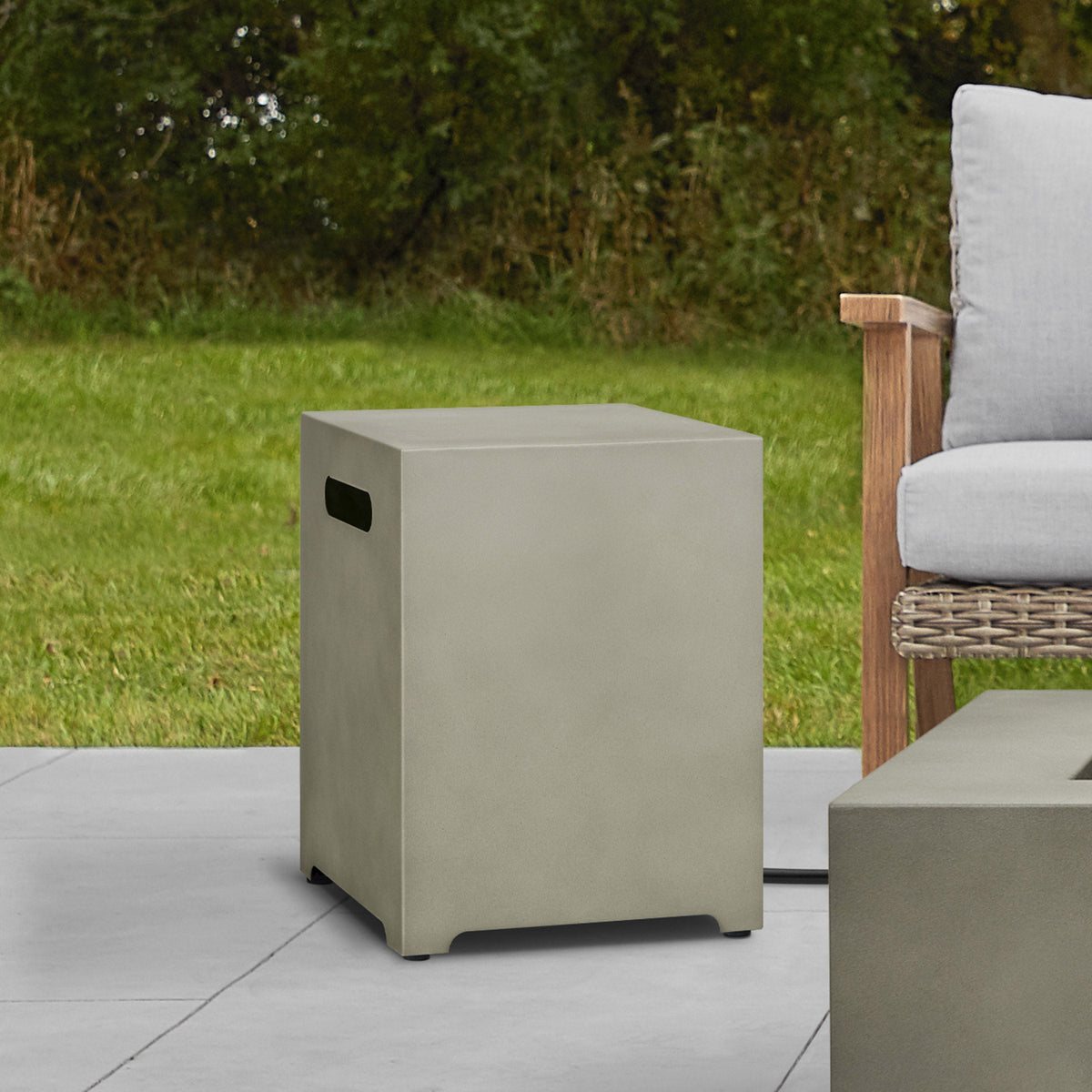 Propane Tank Cover, Mist Grey