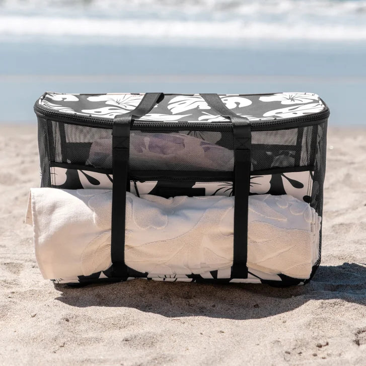 Aloha + CleverMade Collapsible Beach Tote