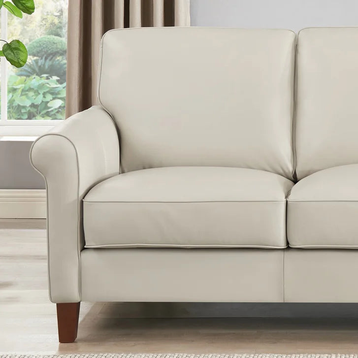 Prospera Home Larsen Top Grain Leather Sofa