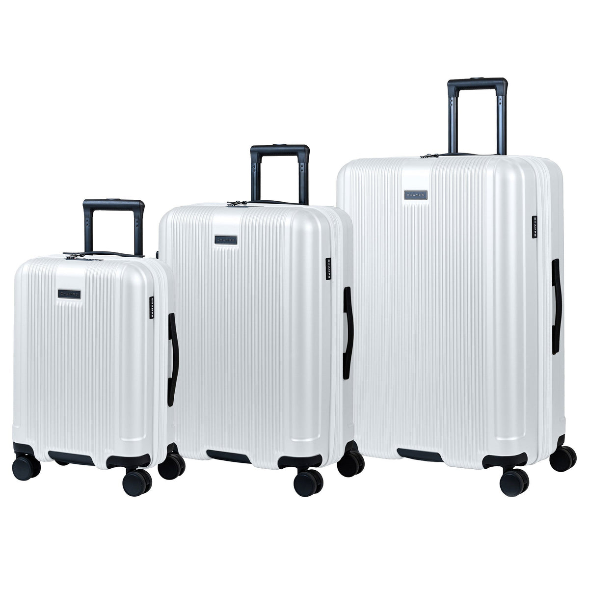 Champs Marquis Collection 3-piece Hardside Luggage Set