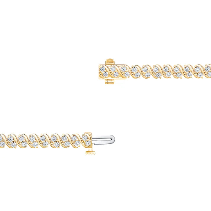 Round Brilliant Diamond Bracelet (2.00 ctw)