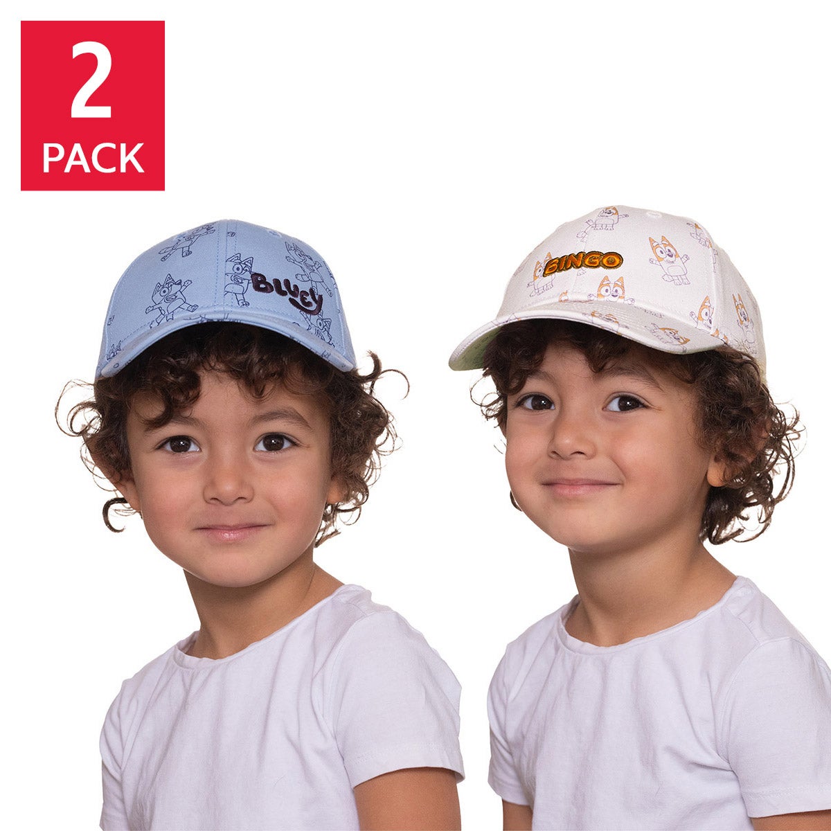 Licensed Kids Hat, 2-Pack