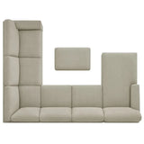 Thomasville Langdon 4-piece Fabric Sectional with Storage Ottoman