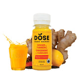 DOSE Organic Ginger Daily Booster Shots, Variety Pack, 48 × 60 mL (2 fl oz)