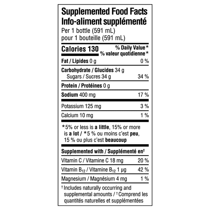 Powerade ION4 Sports Drink Variety Pack 24 × 591 mL