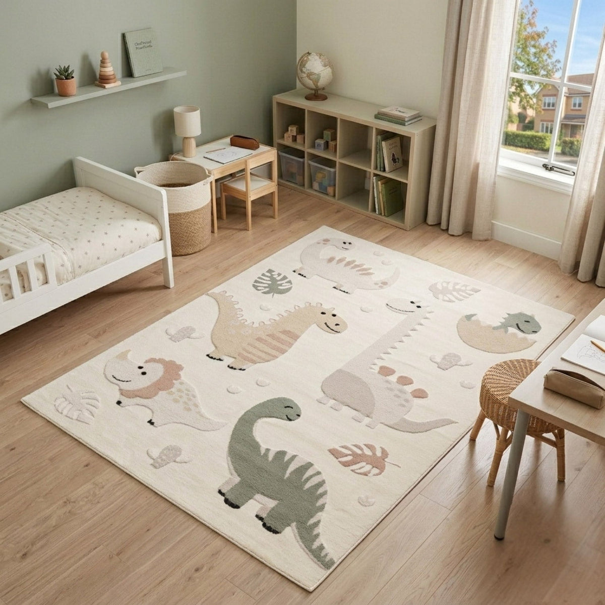 Viana Whimsy Kid's Dinos Rug