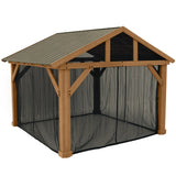 Yardistry 14 ft. x 12 ft. Mosquito Mesh Kit for Pavilion