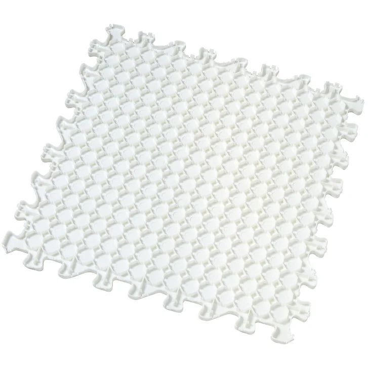 Winnwell Skateable White Hockey Tiles, 12-pack