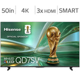 Hisense 50" Class - QD7SV Series - 4K QLED Mini LED TV