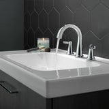 Delta Becker Two Handle Widespread Bathroom Faucet