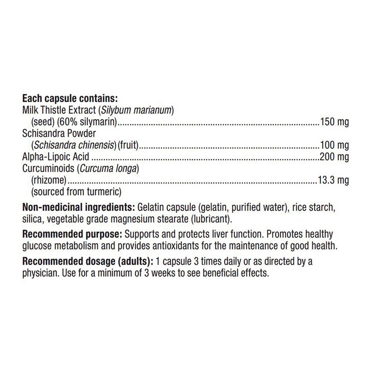webber naturals Liver Health Capsules, 65-count, 3-pack