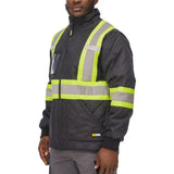 Holmes Workwear High-visibility Quilted Freezer Jacket