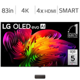 LG 83" Class - OLEDW6 evo Series - 4K UHD OLED TV