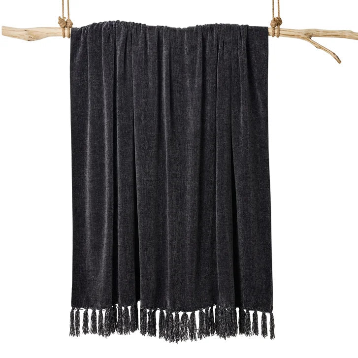 Evergrace Luxe Chenille Throw