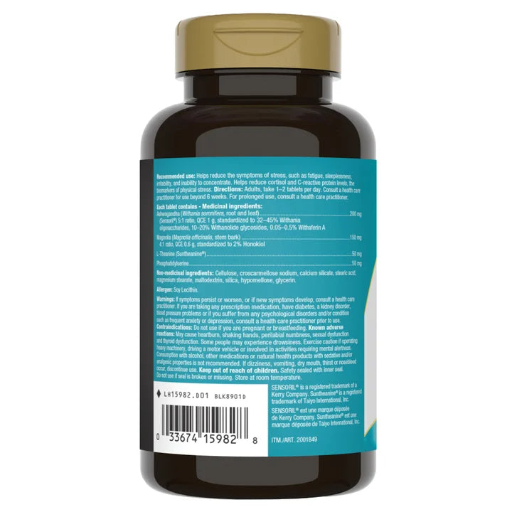 Nature's Way Cortisol Control, 100 Tablets