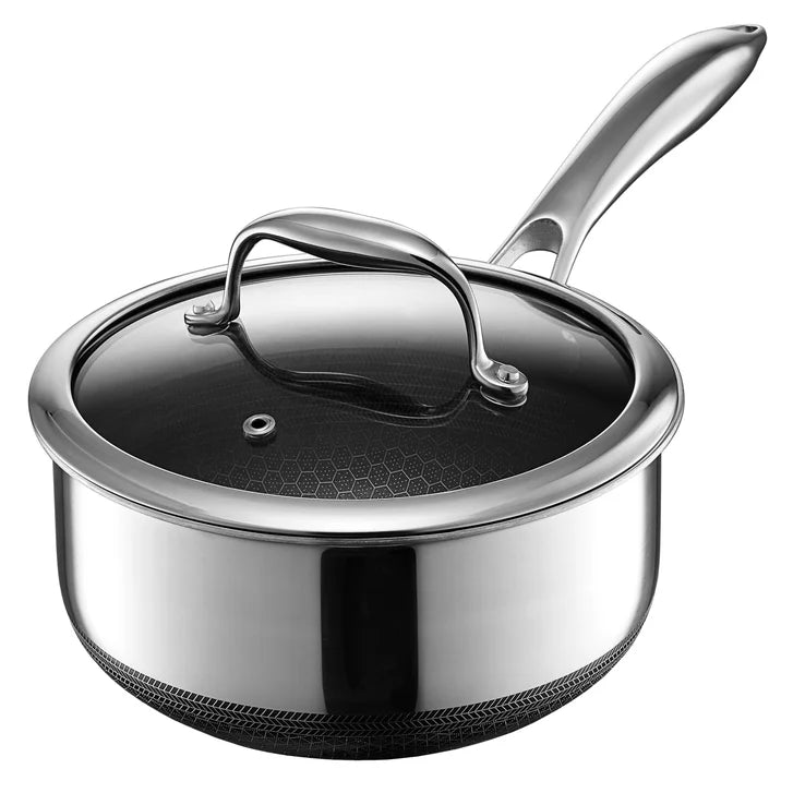 HexClad Saucepan Set with Trivets, 6-piece