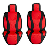 Alpena Red Racer Universal Fit Luxury Seat Cover, 2-pack