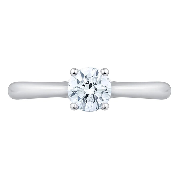 Round Brilliant Diamond Solitaire Ring (0.50 ct)