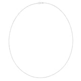 Diamond Cut Rolo Chain Necklace in Yellow or White Gold