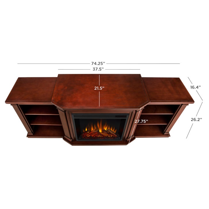 Real Flame Valmont Media Console Electric Fireplace