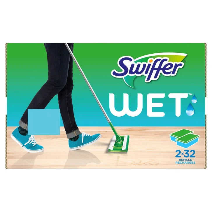 Swiffer Sweeper Wet Mopping Cloths, 64 count