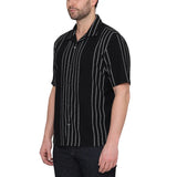 Ike Behar Men’s Vertical Stripe Textured Knit Polo Shirt