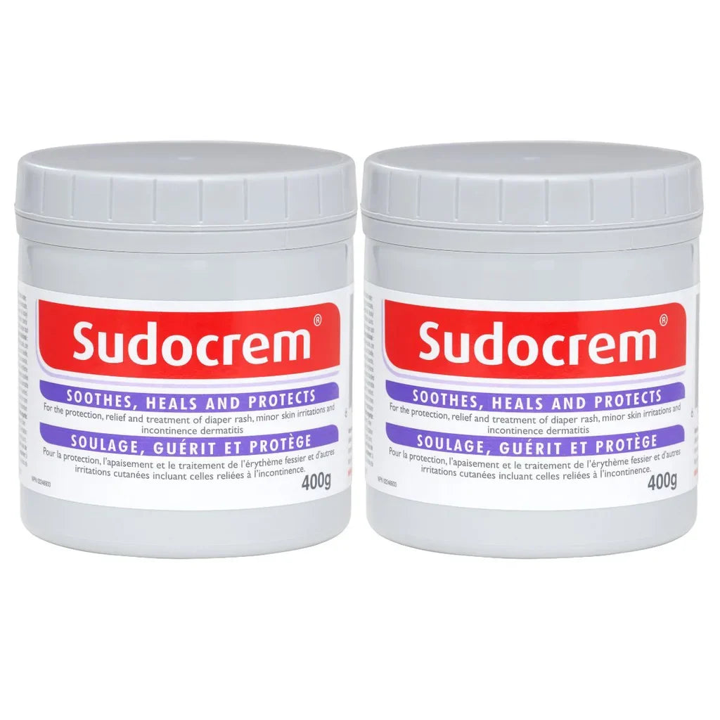 Sudocrem Diaper Rash Cream, 2 × 400g