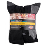 Dickies Men's Dri-Tech Crew Socks, 10-pair