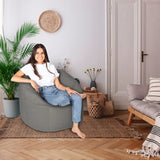 Norka Living Rod Sherpa Bean Bag Chair