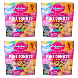 Pudgyboy’s Heat and Glaze Frozen Old Fashion Mini Donuts with Vanilla Glaze, 4-pack
