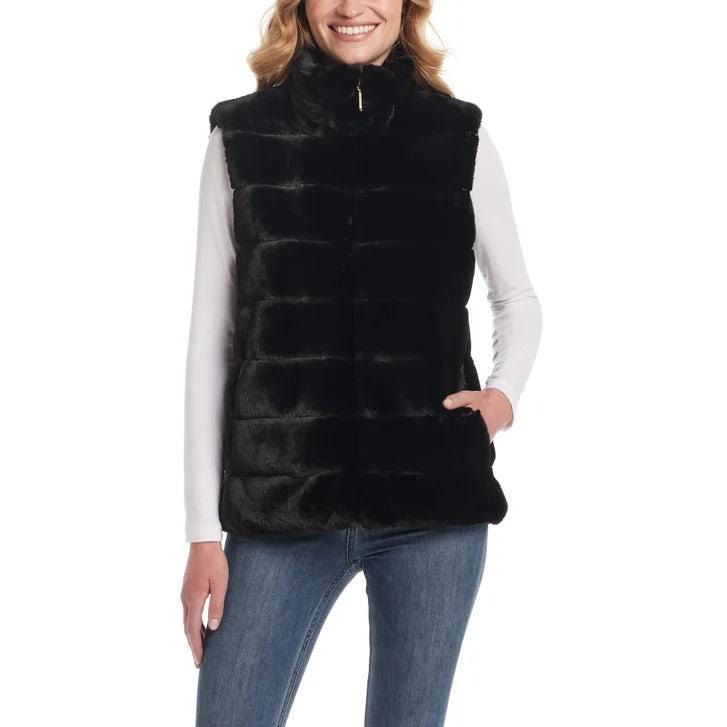 Weatherproof Women's Faux Fur Vest