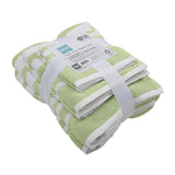 Textured Stripe Towel Set, 6-piece