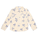 Pekkle Boys' and Girls' Micro Polar Long Sleeve Fleece Shirt and Tee, 2-piece
