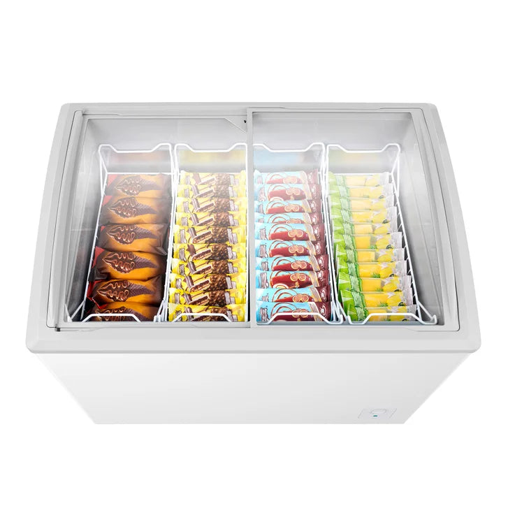 Hisense 41 in. 10.3 cu ft. Commercial Convertible Freezer or Refrigerator with Low-E Glass Doors