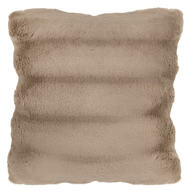 Roots Home Faux Fur & Flannel Cushion