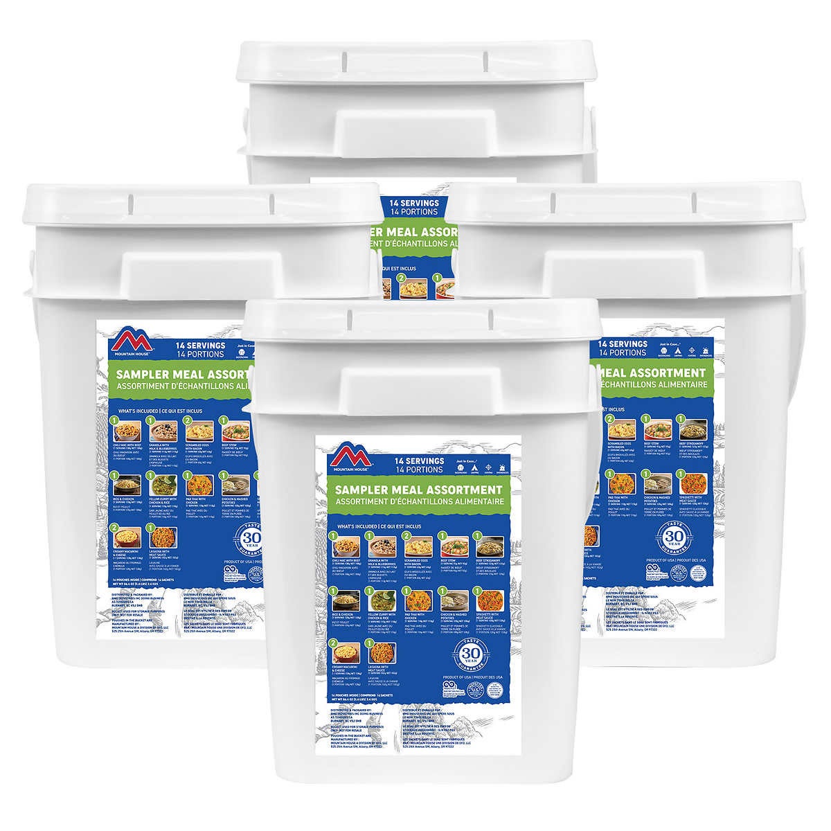 Mountain House Meal Assortment Bucket