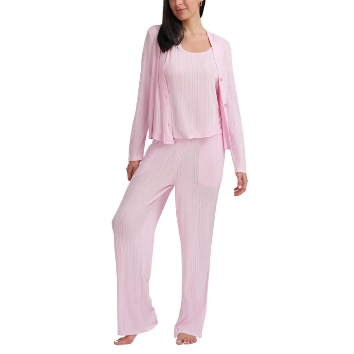 Splendid Women's Pointelle Lounge Set, 3-piece