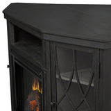 Real Flame Lynette 129.5 cm (51 in.) Media Corner Fireplace