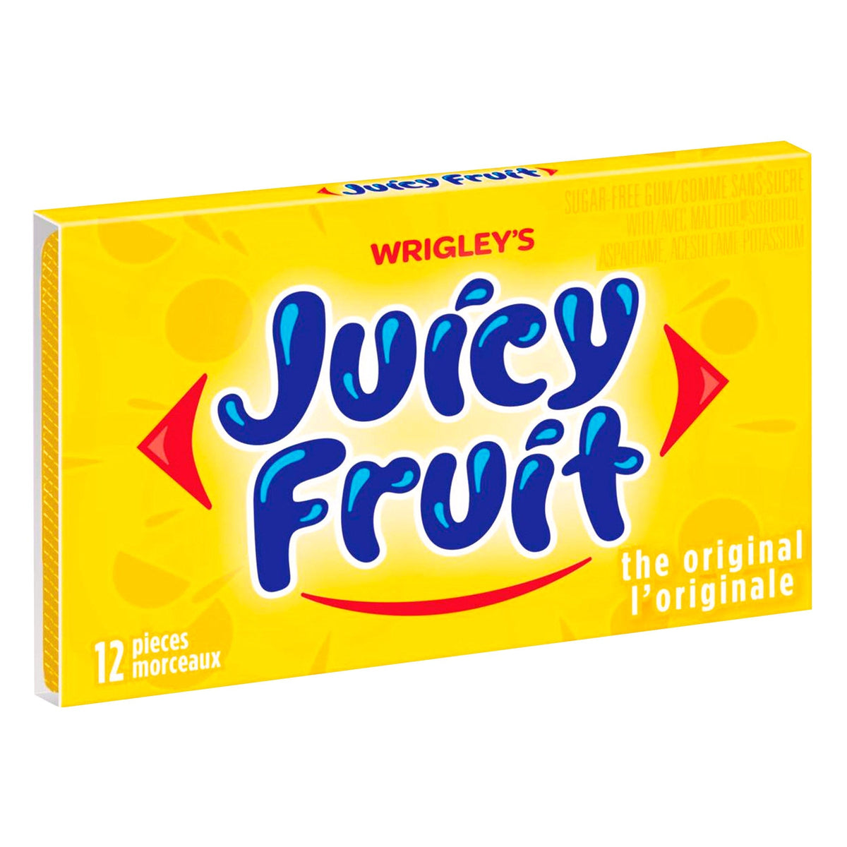 Juicy Fruit The Original Gum, 12 × 12 pieces