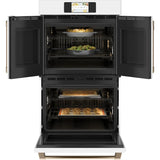Café 30 in. 10 cu ft. Electric French-Door Double Wall Oven with True European Convection