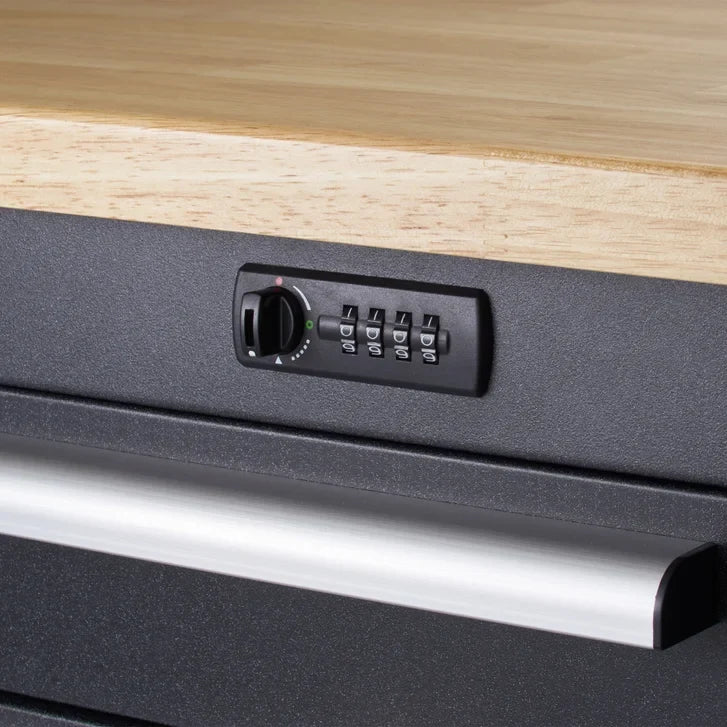 Trinity 48 in. 8-Drawer Rolling Workbench with Combo Lock