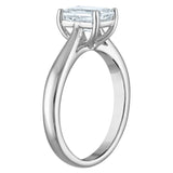 1.70 ct Emerald Cut, Clarity VS1, Colour F, Diamond Solitaire Ring