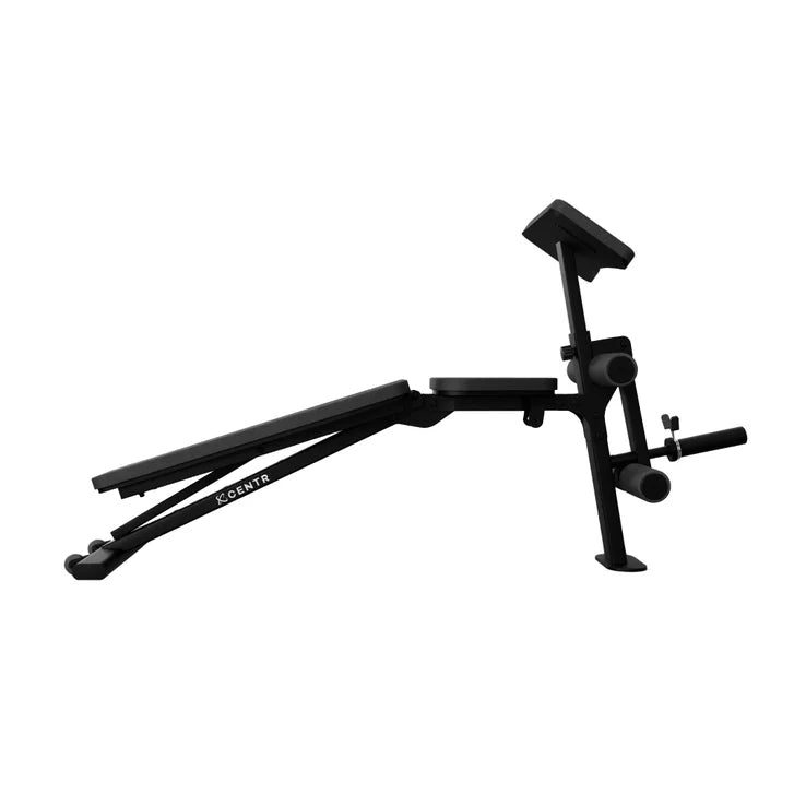 Centr Power Series FID1 Flat, Incline, Decline Weight Bench with Attachments