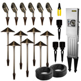 VOLT 13-light Outdoor LED Kit with 150W Transformer