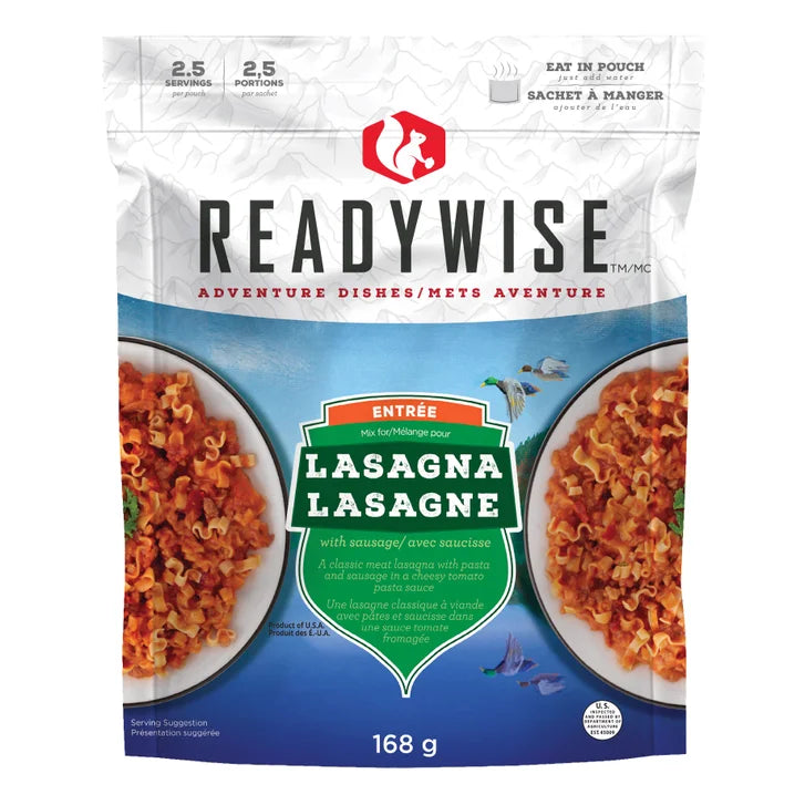 Readywise Adventure Meals Kit, 144 Pouches