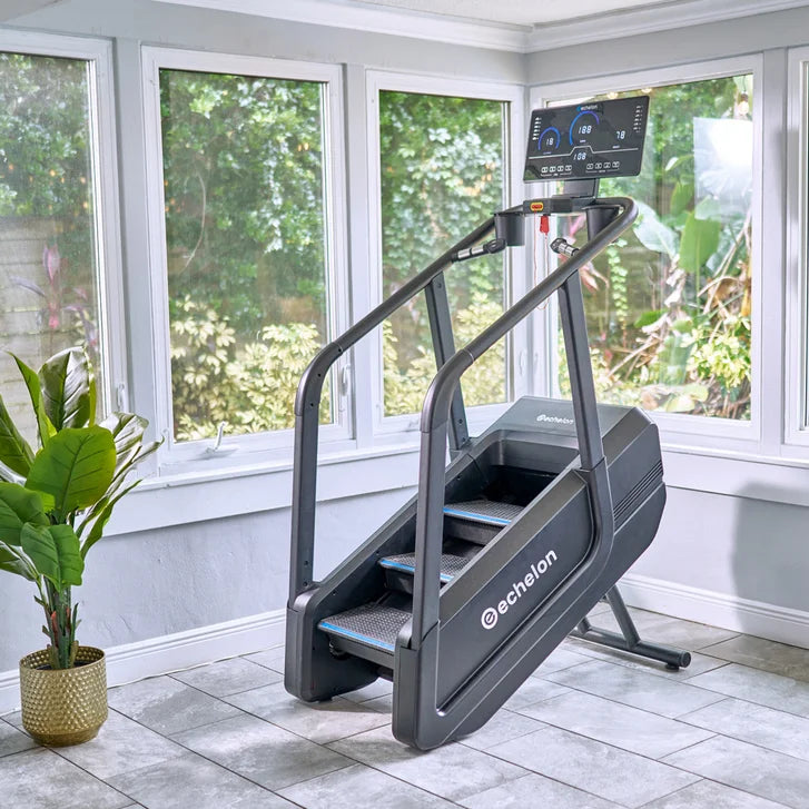 Echelon Summit Stair Stepper Machine with Adjustable Step Rate & Wireless Charging