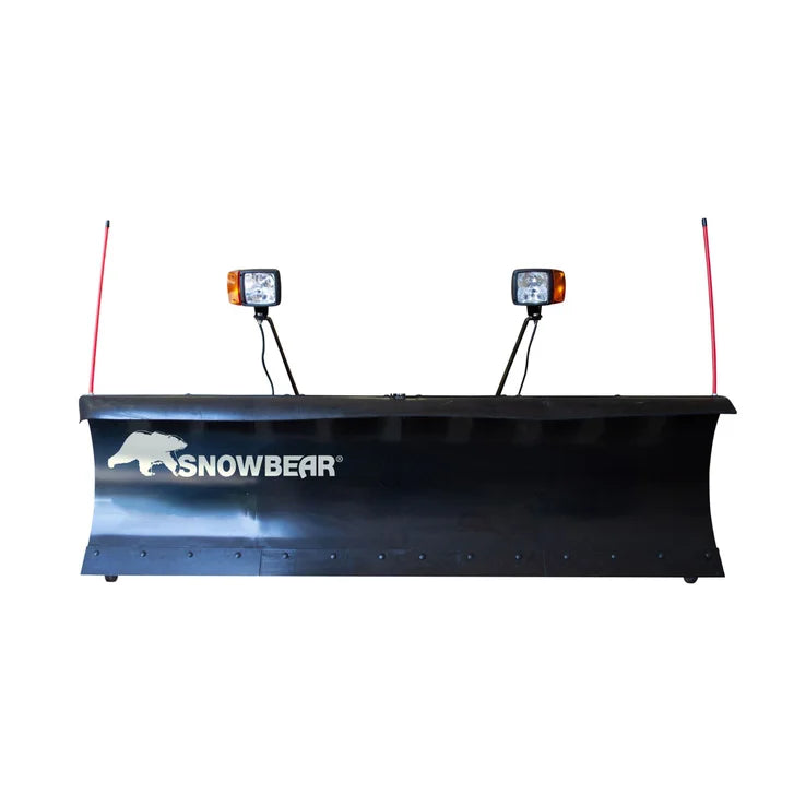 Snowbear T-Frame Snow Plow with Light Kit, 84 in. x 22 in.
