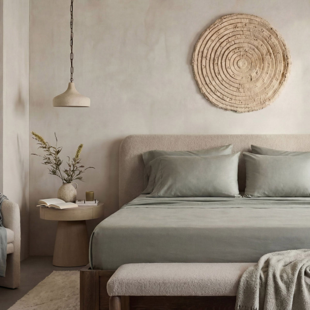 Ettitude Clean Bamboo Signature Sateen Sheet Set