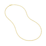 Dorica Chain Necklace in Two-Tone Gold