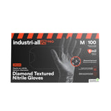 Industri-All Black Nitrile Gloves 8Mil
